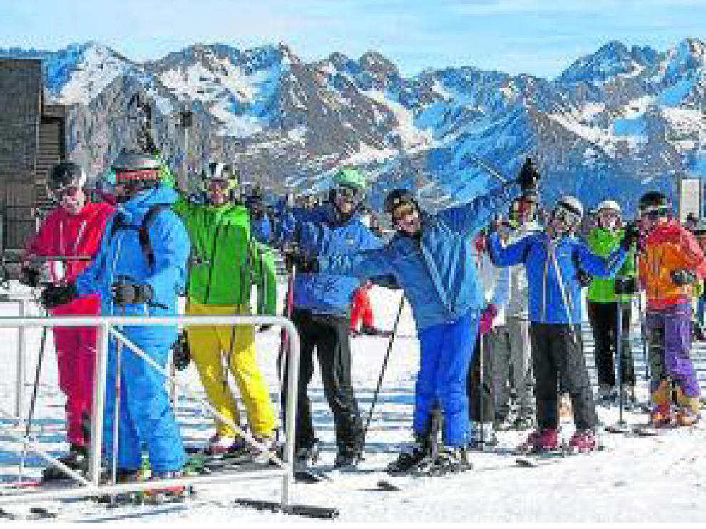 La Navidad ha empezado con buen ambiente en Formigal.