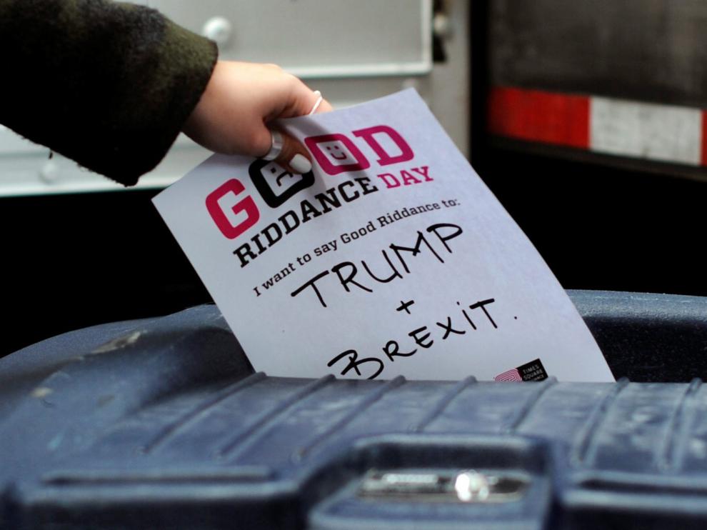 Una participante destruye la victoria de Trump y el Brexit.