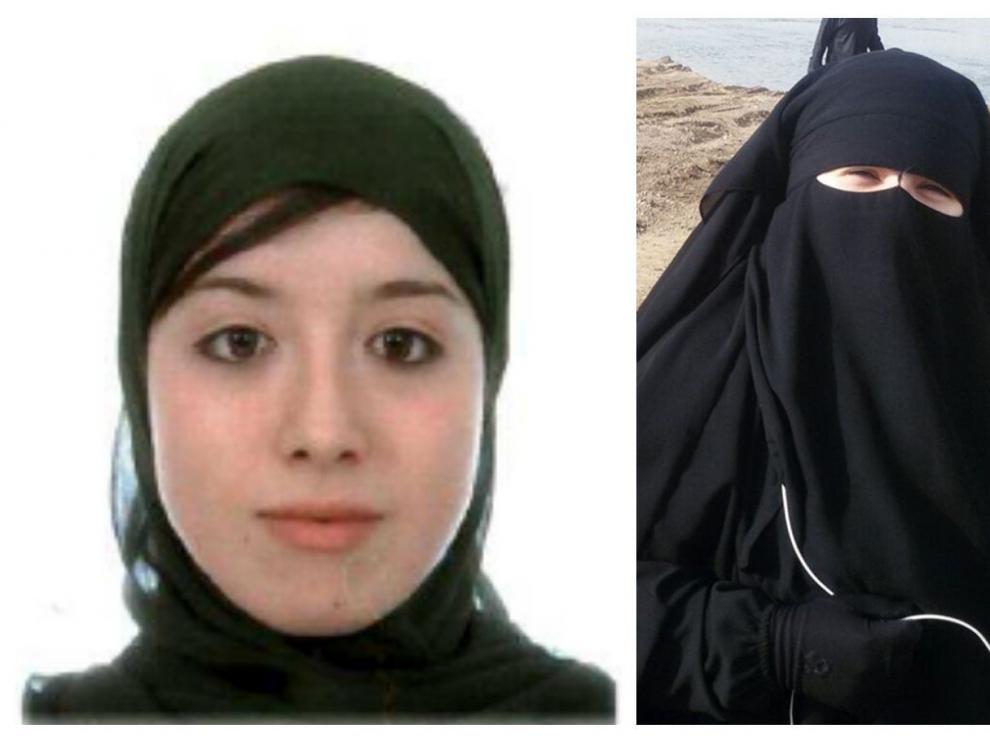 Asia Ahmed Mohamed y Fátima Akil Laghmich.