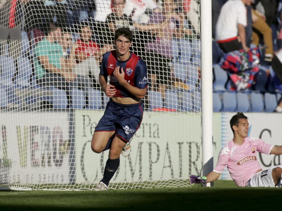 Gonzalo Melero, jugador del SD Huesca.