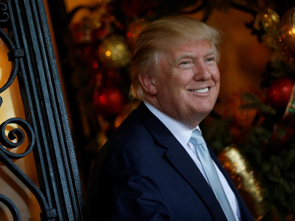 El presidente electo de Estados Unidos Donald Trump.