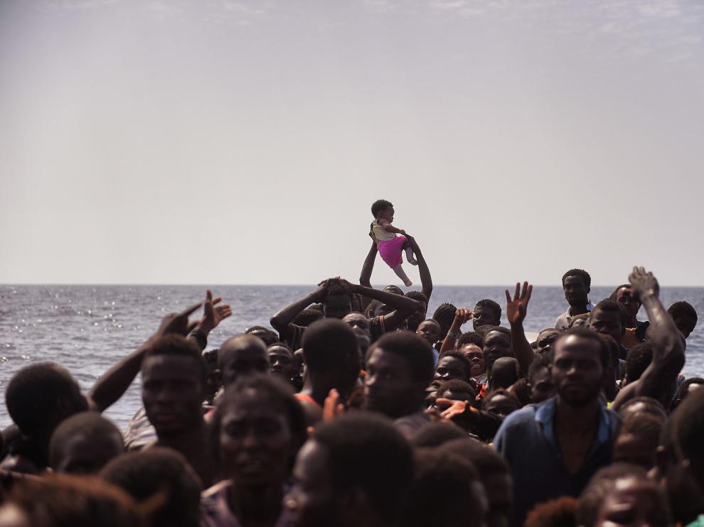 Unas 5.000 personas han fallecido en aguas del Mediterráneo en lo que va de año.