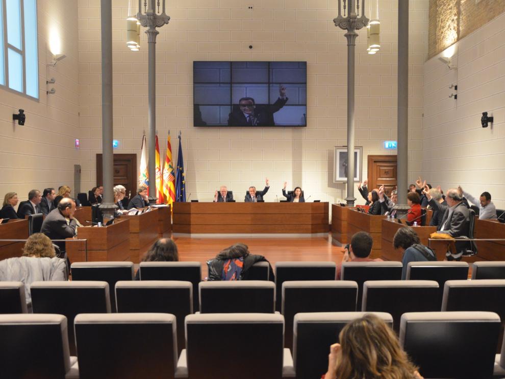 La DPZ aprueba un presupuesto de 148,6 millones para 2017, cino más que en 2016.