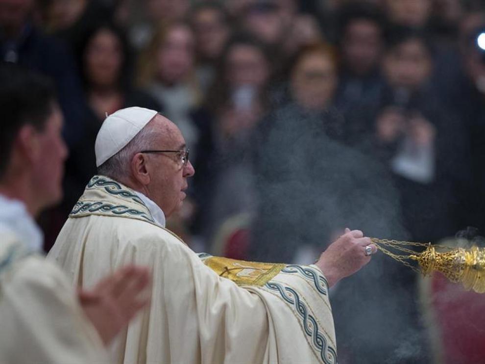 Francisco celebró una ceremonia en el Vaticano.
