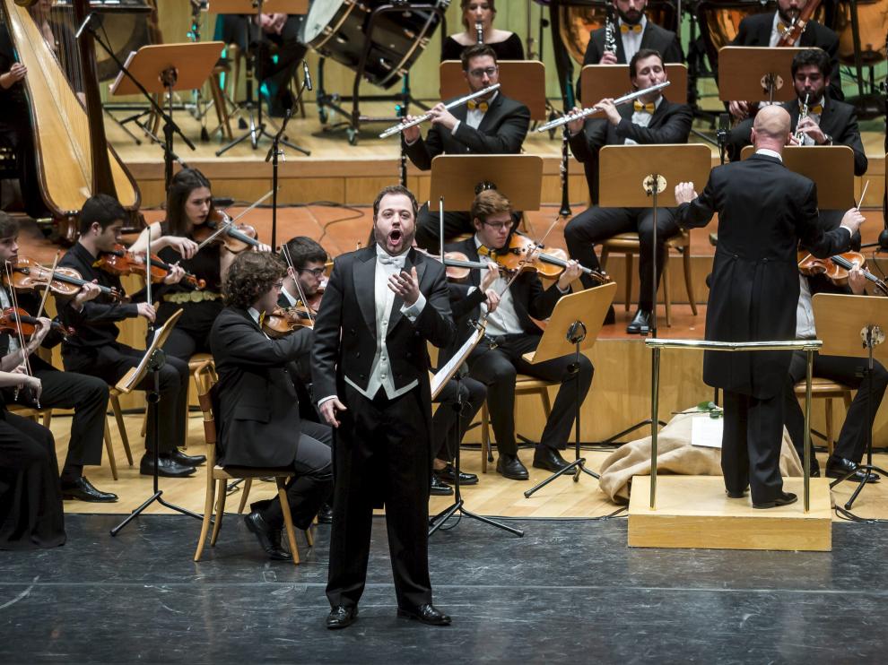 Imagen del concierto de Año Nuevo de la Orquesta Sinfónica Goya