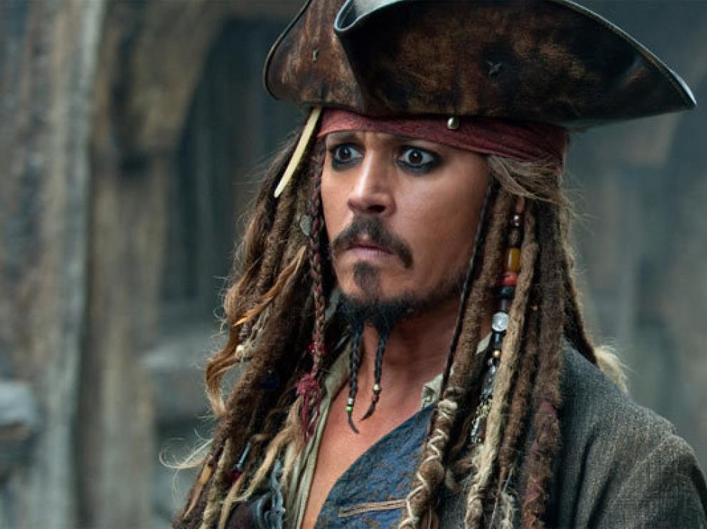 Johnny Depp, aquí caracterizado como Jack Sparrow, tiene una curiosa fobia.