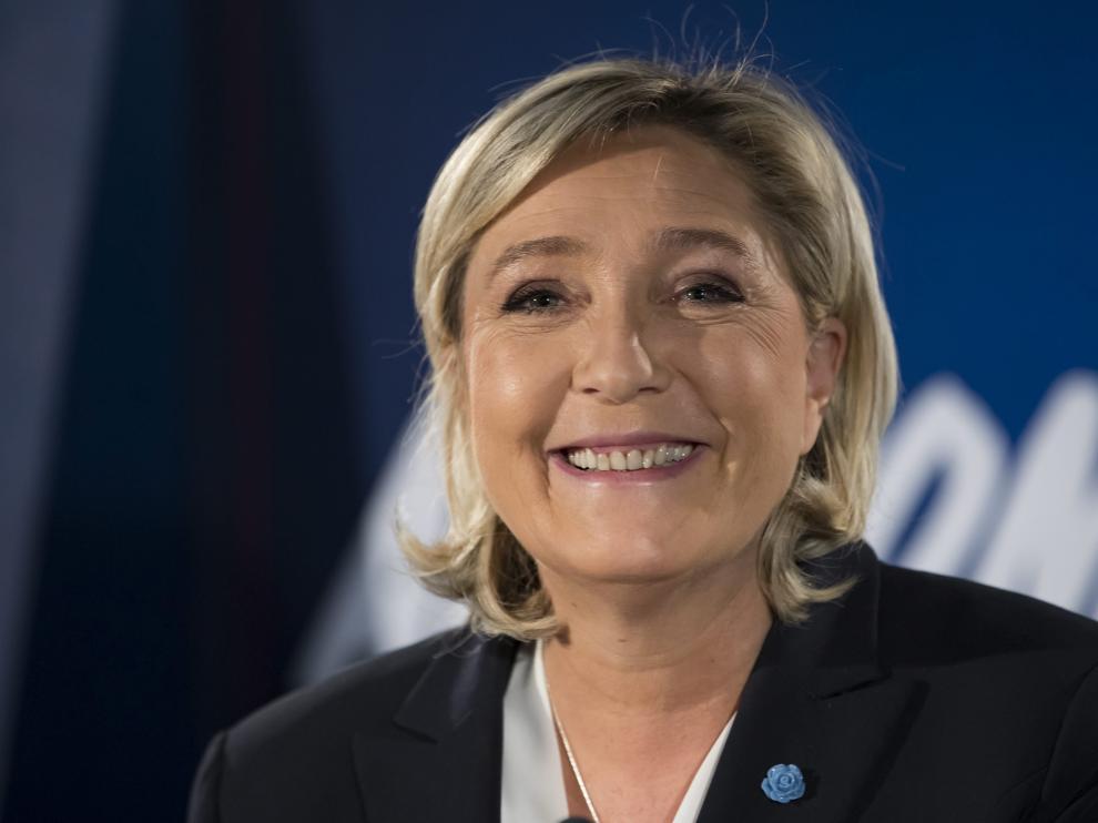 Marine Le Pen en una foto de archivo.