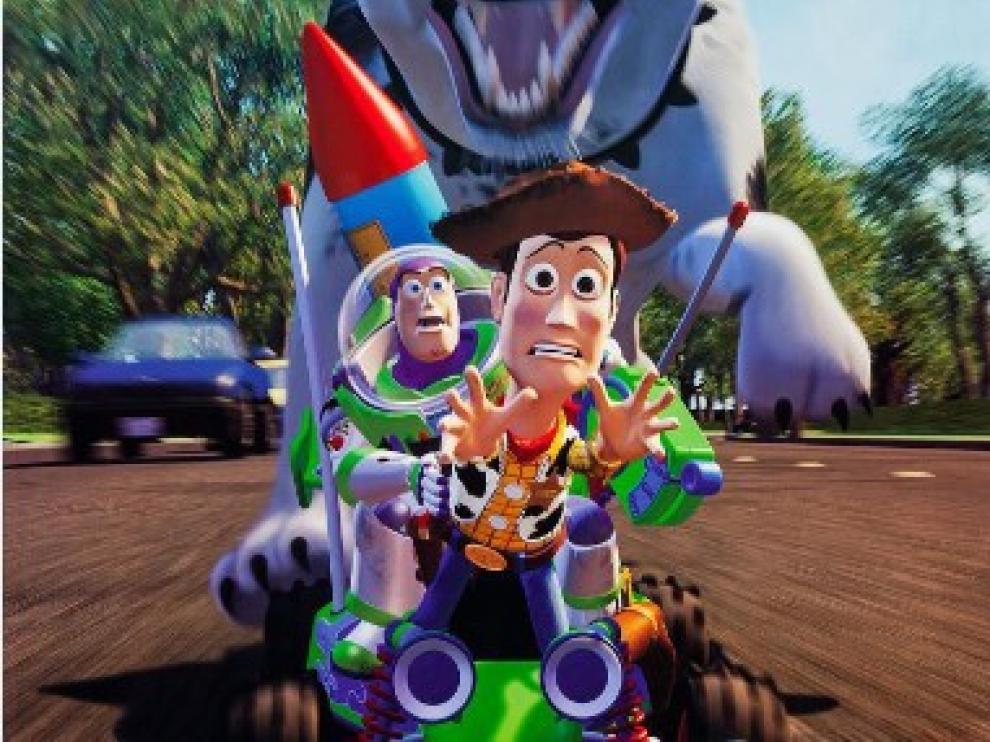 'Toy Story', la primera película animada enteramente por ordenador se estrenó en 1995