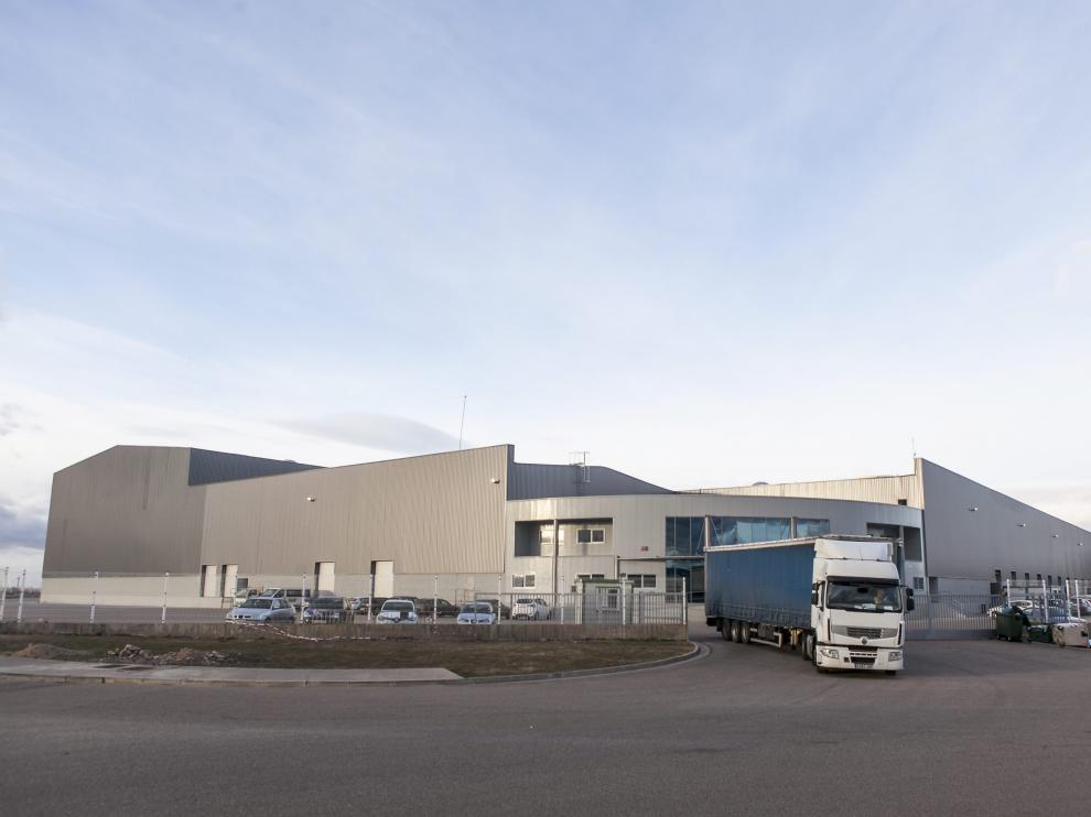 Instalaciones de Magna en el polígono El Pradillo de Pedrola