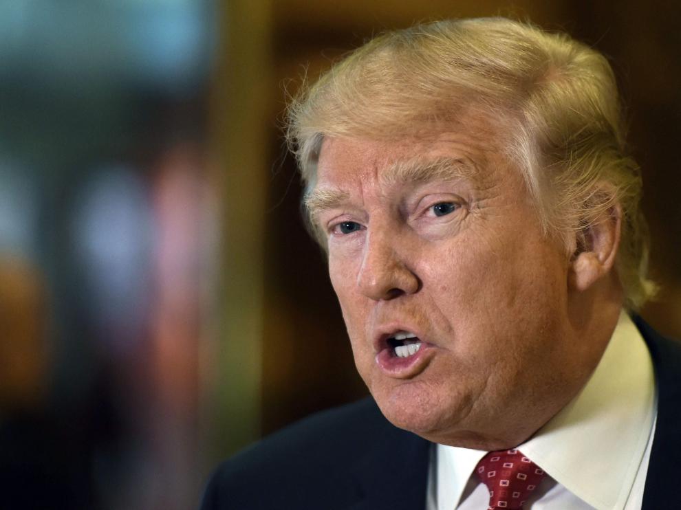 Foto de archivo de Donald Trump.