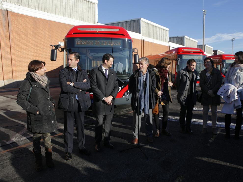 Autobuses híbridos de Zaragoza