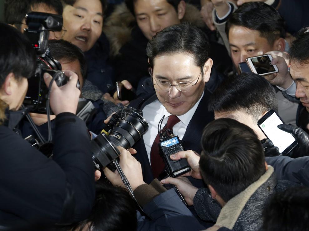 El heredero y presidente de facto del grupo Samsung, Lee Jae-yong.
