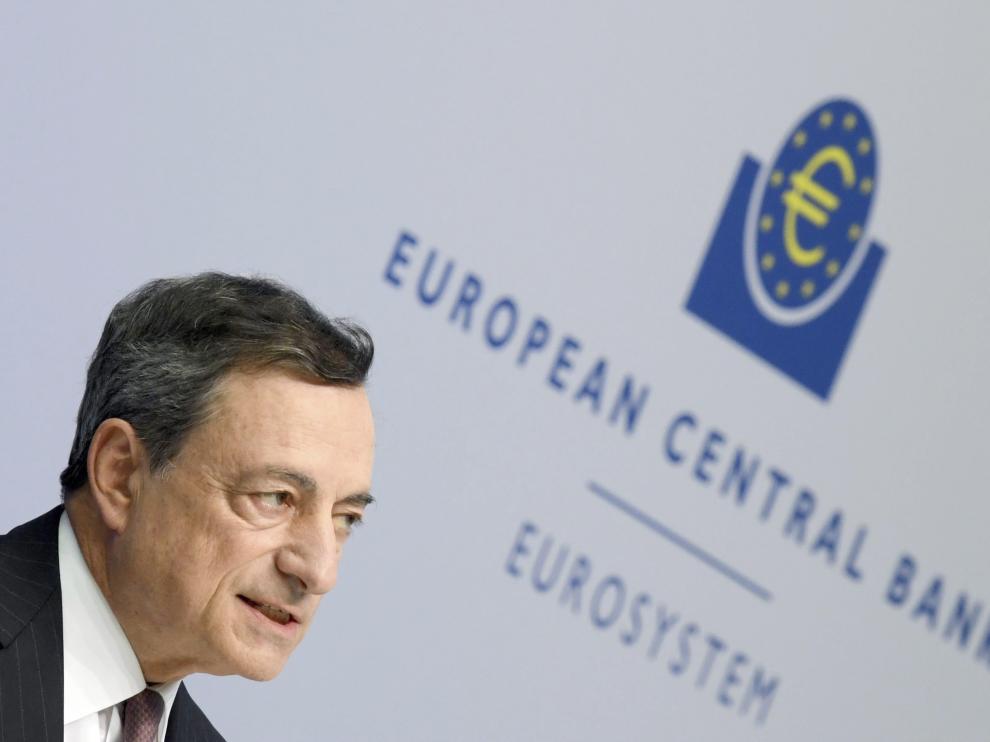Mario Draghi, presidente del BCE