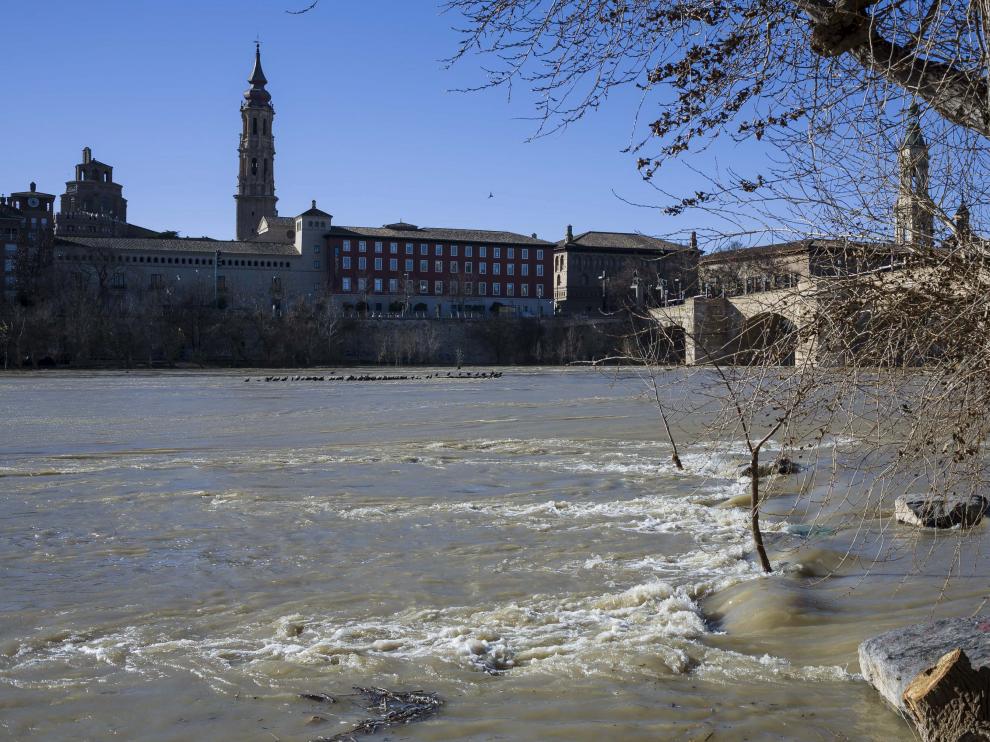 Crecida del Ebro