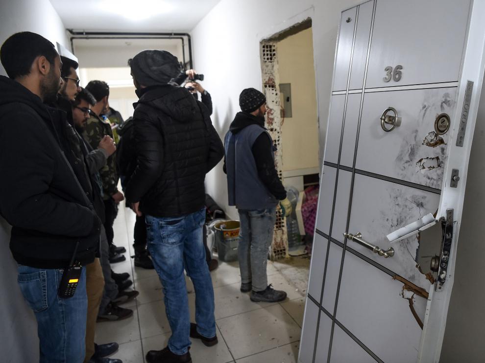 La Policía turca investiga la vivienda del terrorista Abdulkadir Masharipov.