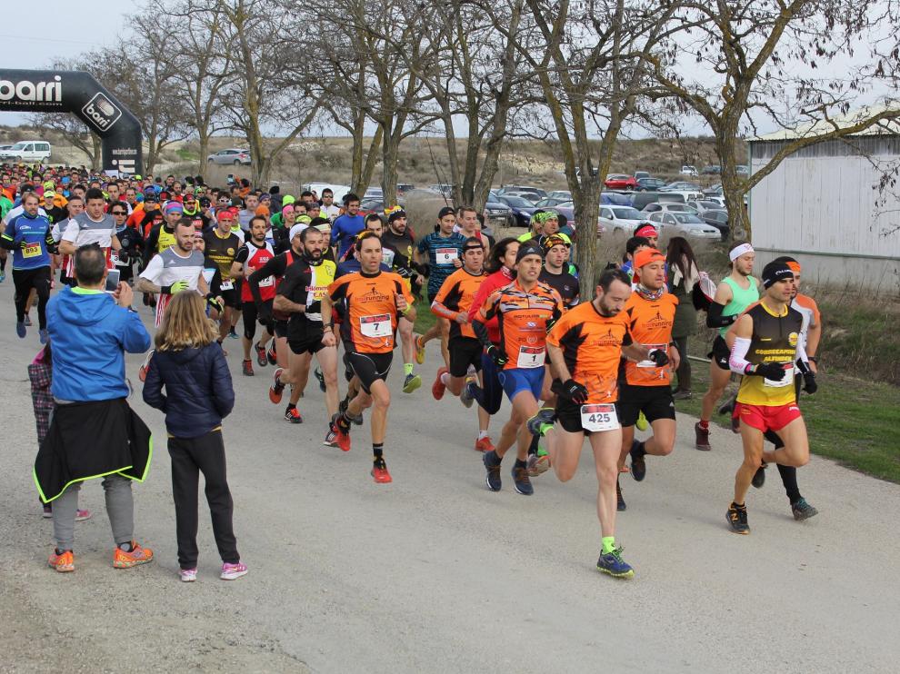 Imagen del comienzo de la carrera.