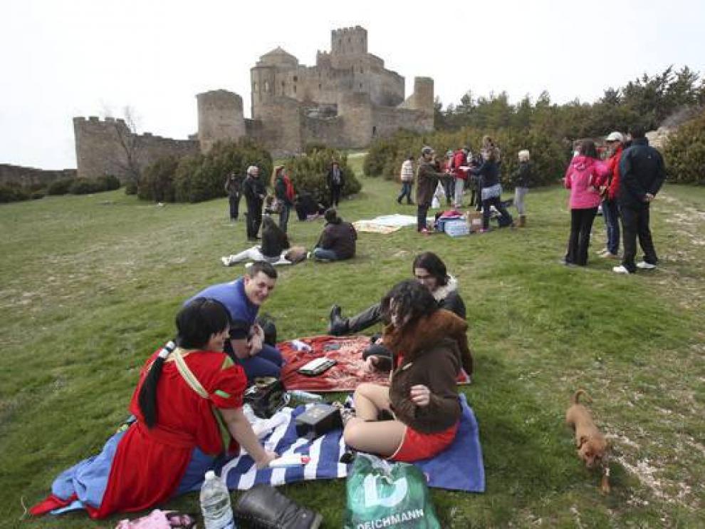 El castillo de Loarre es uno de los enclaves más visitados de la Hoya de Huesca.