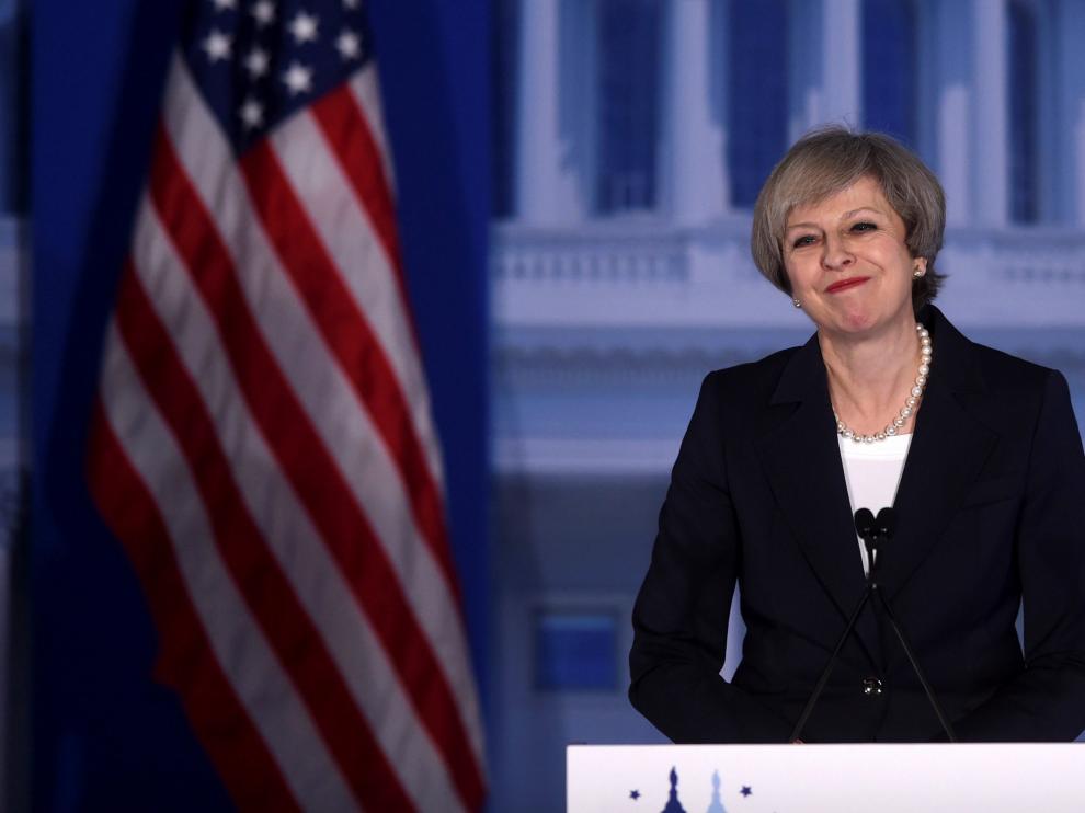 Theresa May en una imagen de archivo.