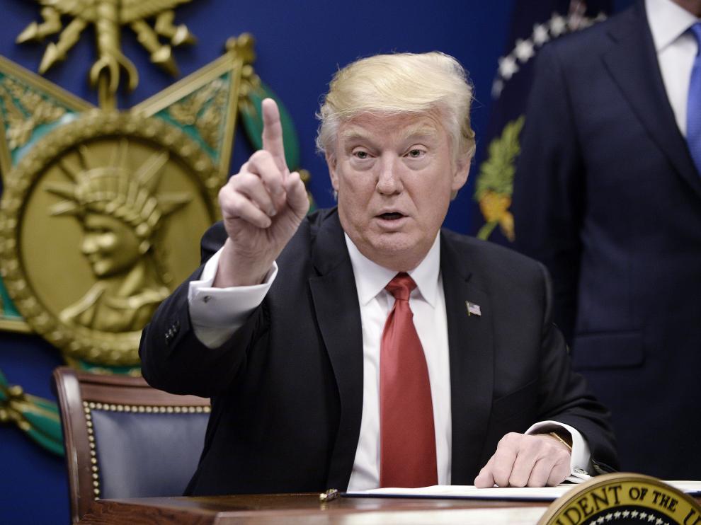 El presidente Donald Trump.