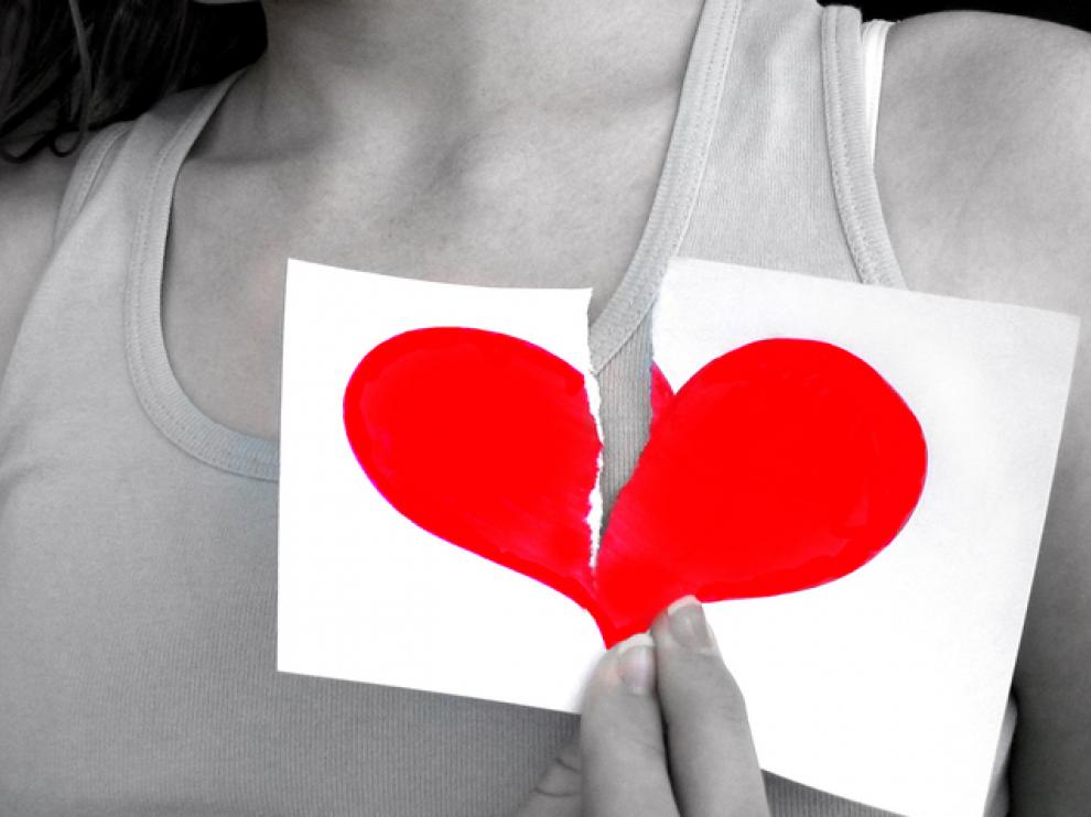 Corazón roto.