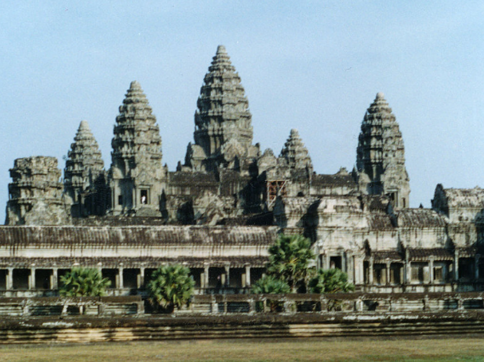 Uno de los templos de Angkor, declarados patrimonio de la Humanidad por la Unesco.