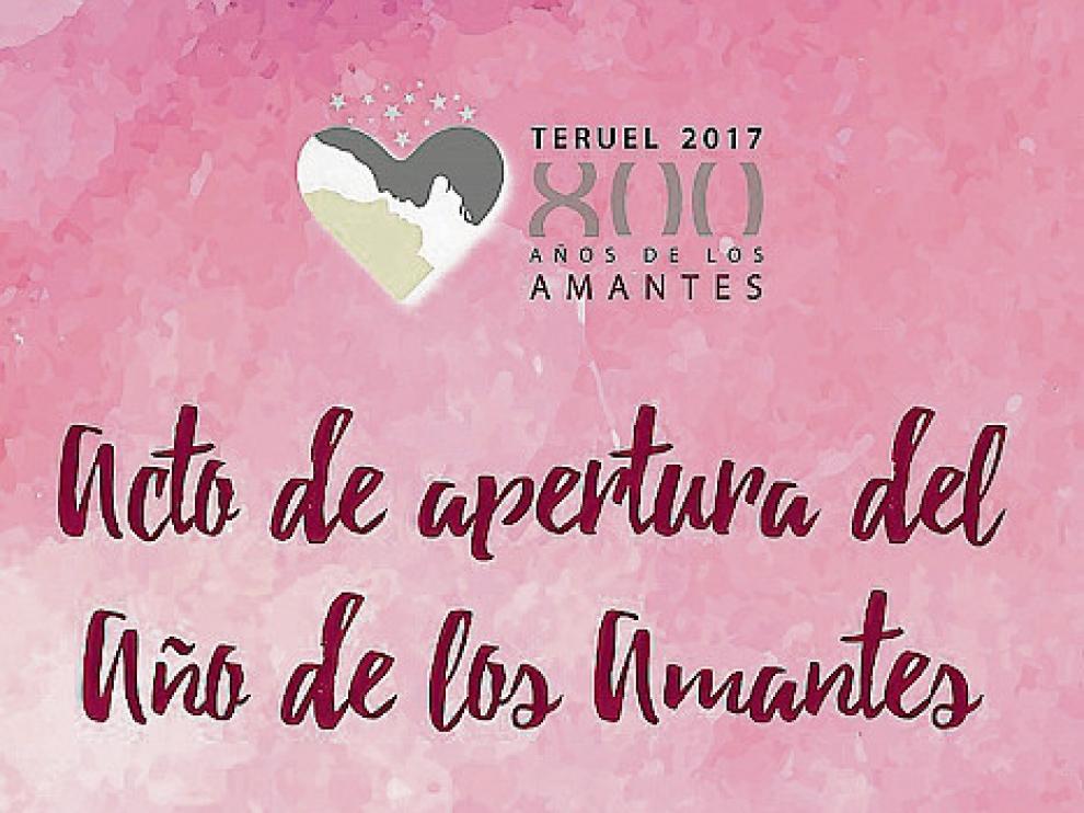 Cartel de la programación de Teruel en el febrero más romántico.