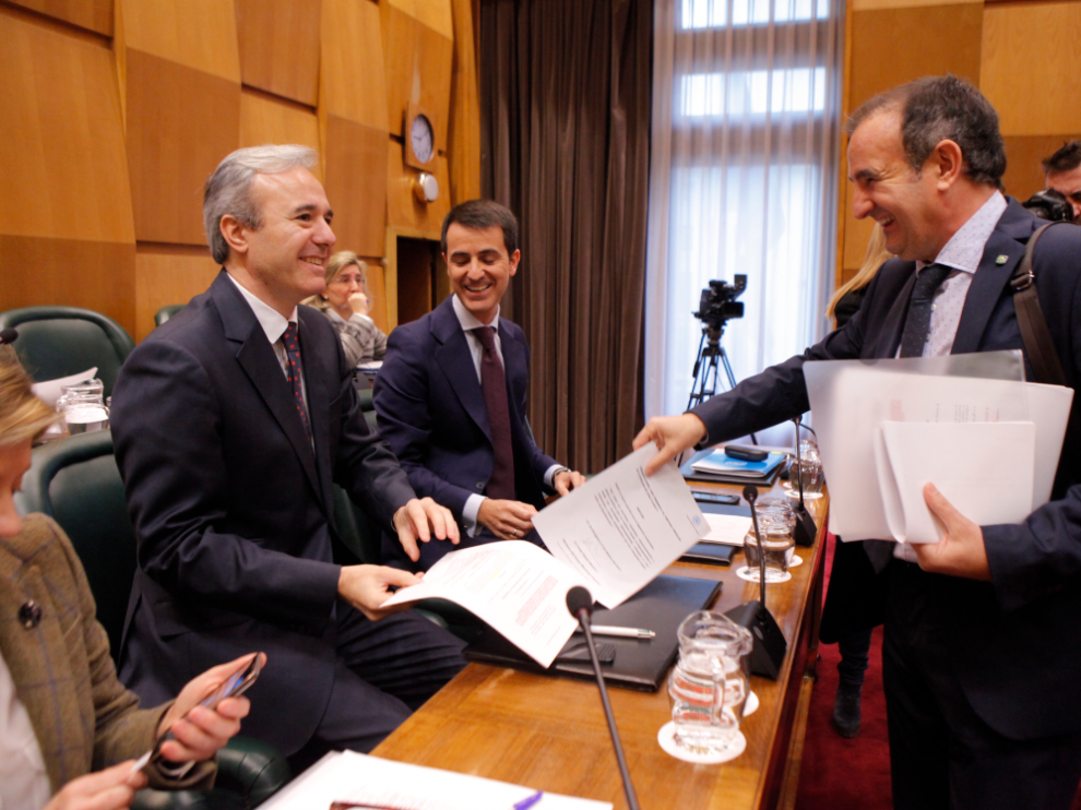 Pleno del Ayuntamiento de Zaragoza.