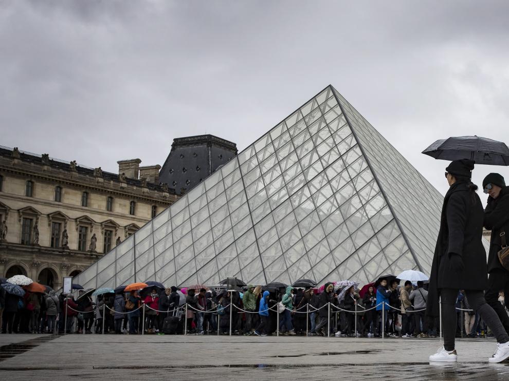 El Museo del Louvre ha perdido un 13,3 % de visitantes.