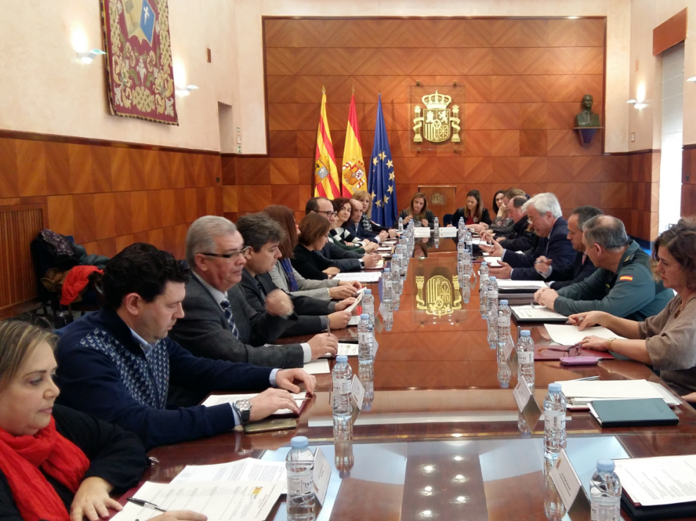 Reunión autonómica del Plan Director de seguridad en los centros.