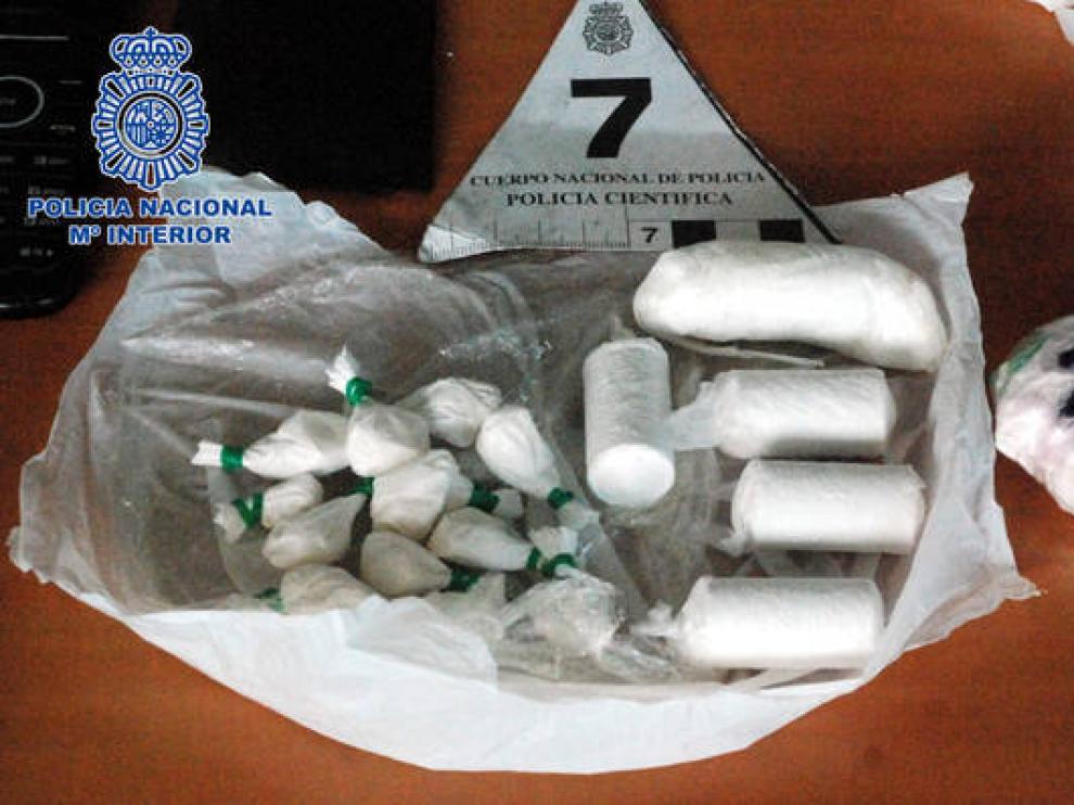 Drogas incautadas por la Policía
