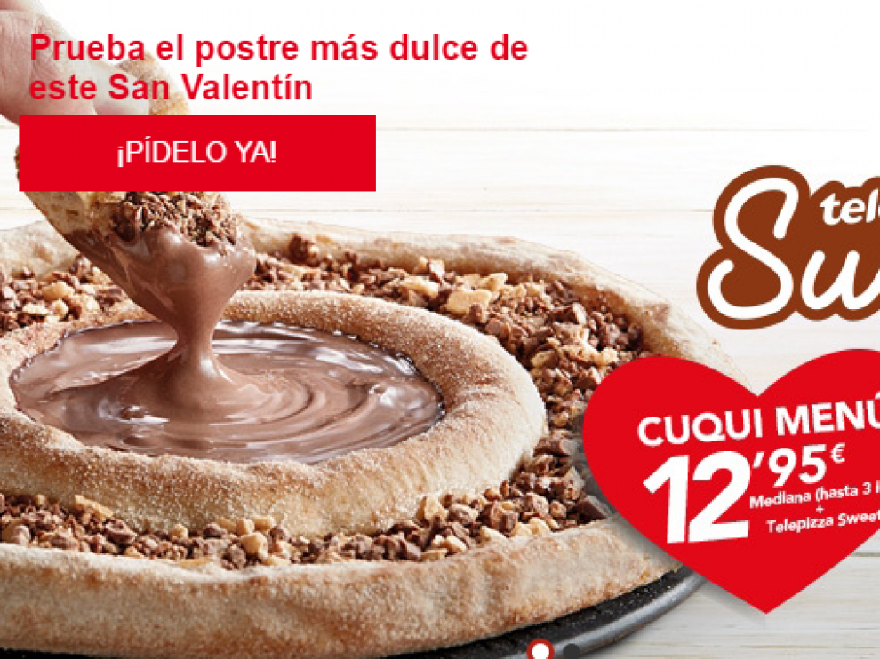 Telepizza anuncia su primera pizza dulce hecha de KitKat Noticias de