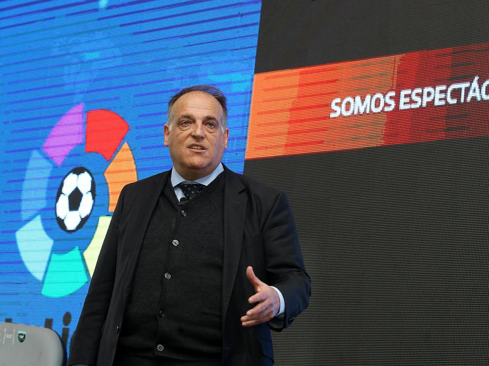Javier Tebas, presidente de LaLiga.