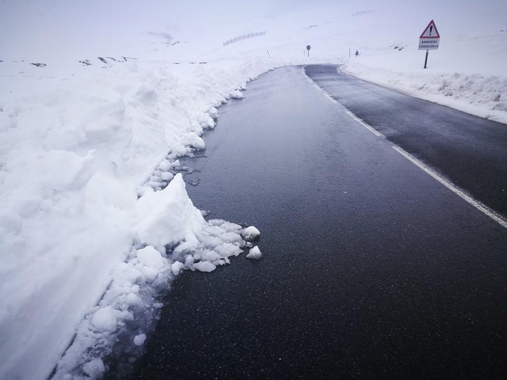 Reabre por fin el paso fronterizo del Portalet tras cinco días cortado