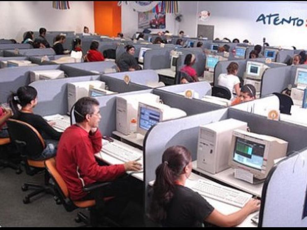 que es atento call center