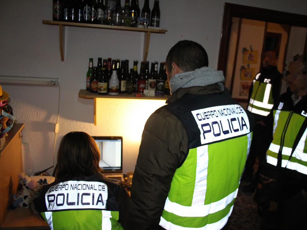 Una redada contra la prostitución infantil y la difusión de pornografía por Twitter deja 22 detenidos y 10 investigados, dos de ellos en Zaragoza