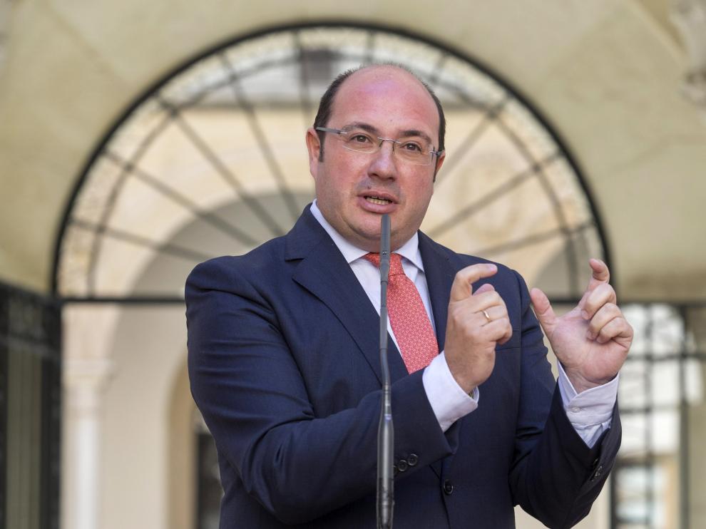 El presidente de la Comunidad de Murcia, Pedro Antonio Sánchez.