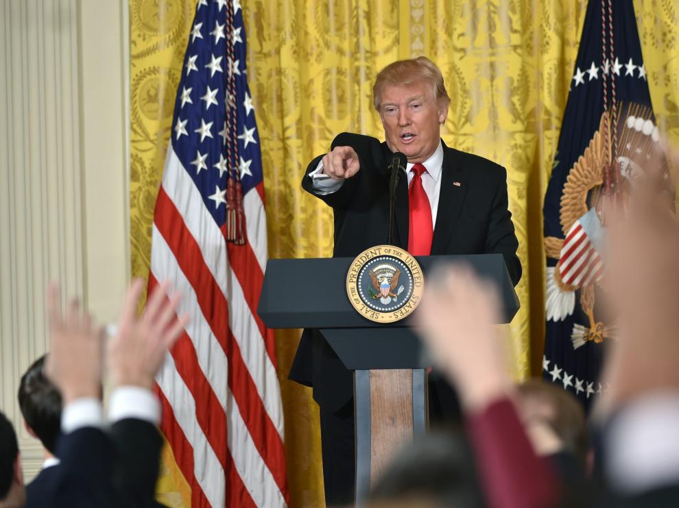 El presidente de Estados Unidos, Donald Trump.