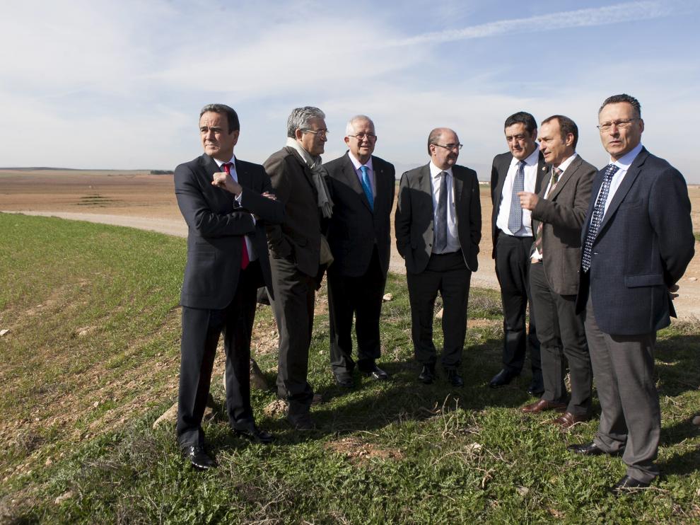 Visita a los terrenos.