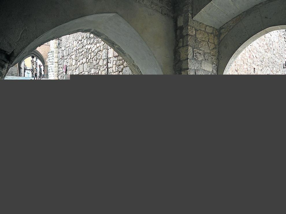 La puerta de la Andaquilla, punto de partida de la visita guiada por los referentes a los Amantes.
