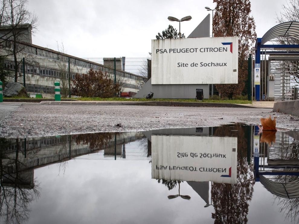 Factoría del grupo francés PSA en Sochaux, al noroeste del país.