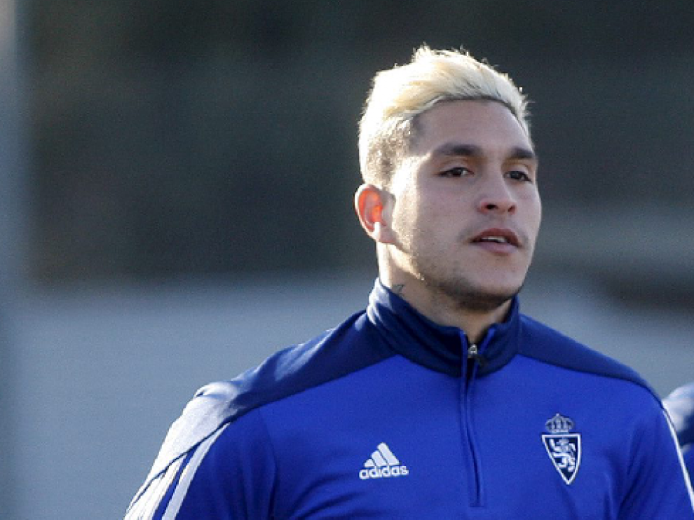 Jesús Valentín, entrenando en la Ciudad Deportiva.
