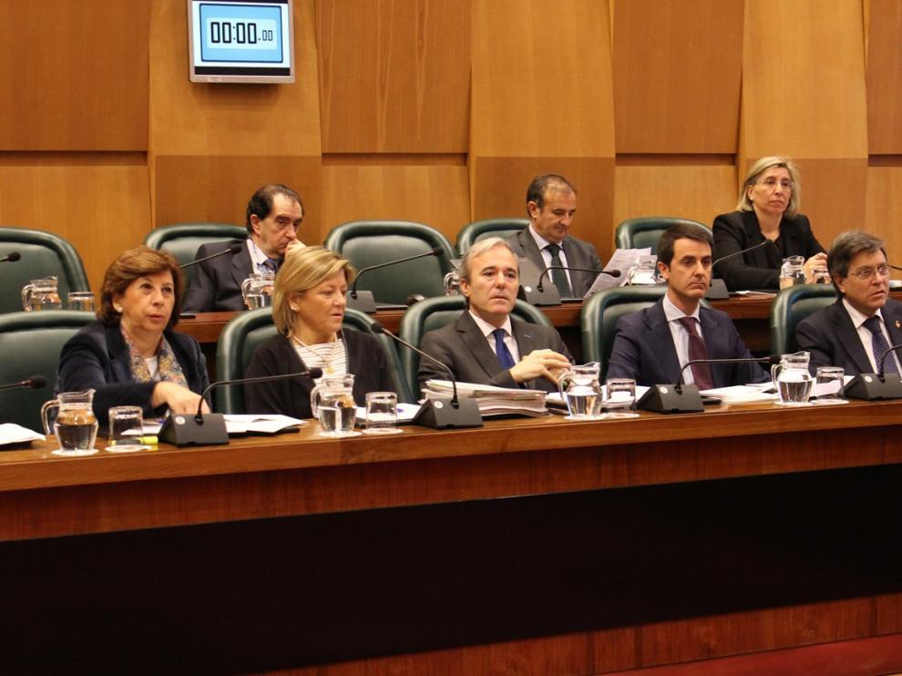 Foto del pleno del Ayuntamiento.