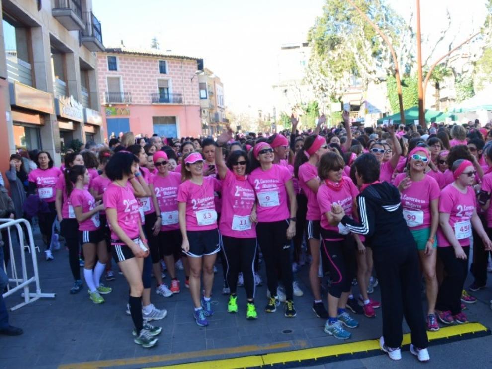 IV Carrera de la Mujer en Barbastro (Huesca).