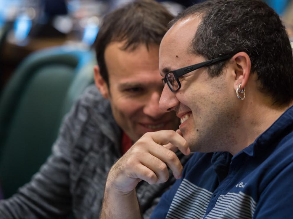 Alberto Cubero, este lunes, en el pleno del Ayuntamiento de Zaragoza.