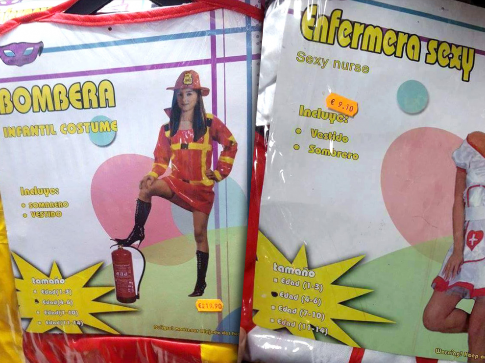 Disfraz de 'enfermera sexy' denunciado por Facua.