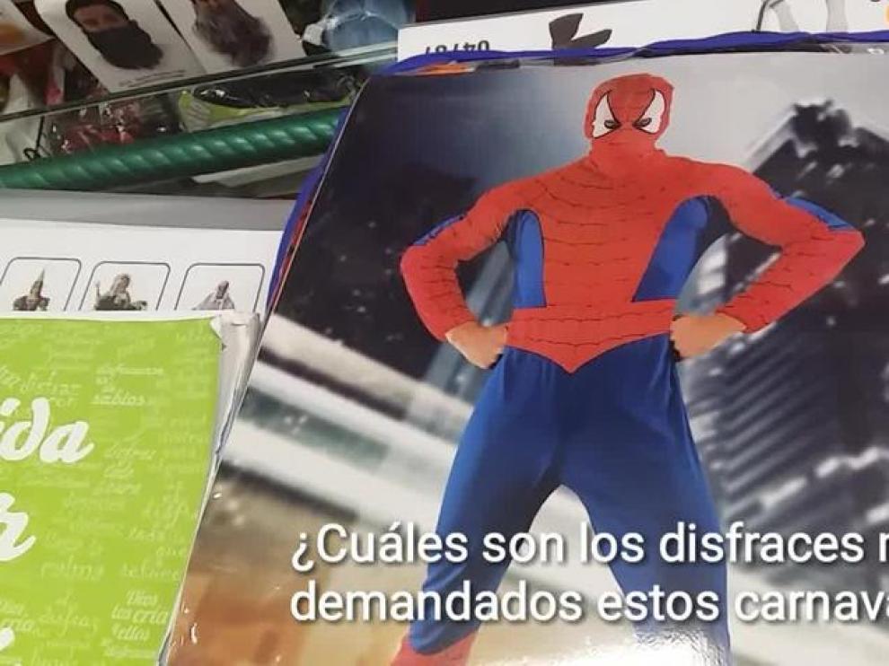 'Ladybug' y 'Spiderman', disfraces que se disputan el trono de los carnavales