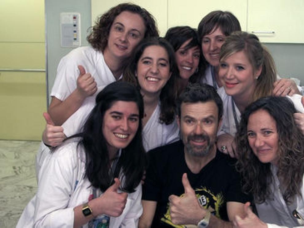 Pau Donés. en un momento del documental.
