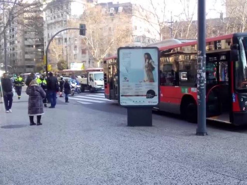 Autobús urbano de Zaragoza.