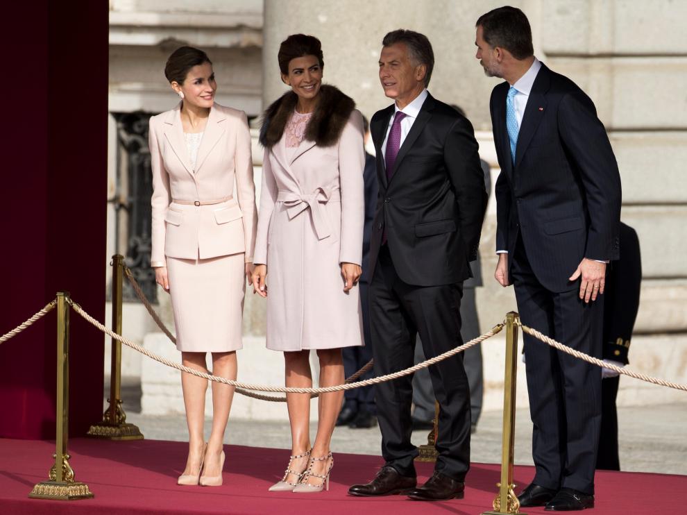 Macri comienza su visita de Estado