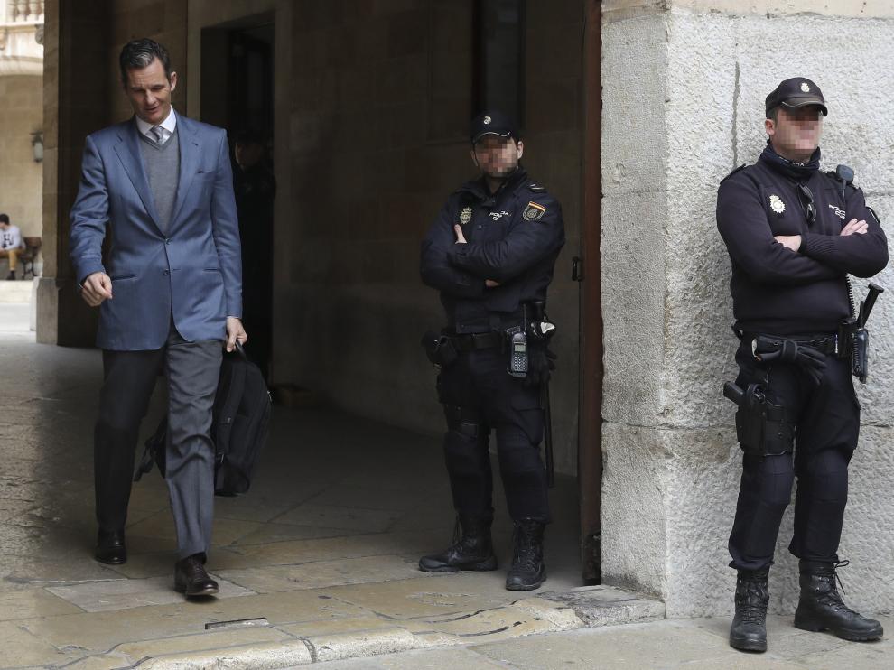 Libertad provisional sin fianza para Urdangarín